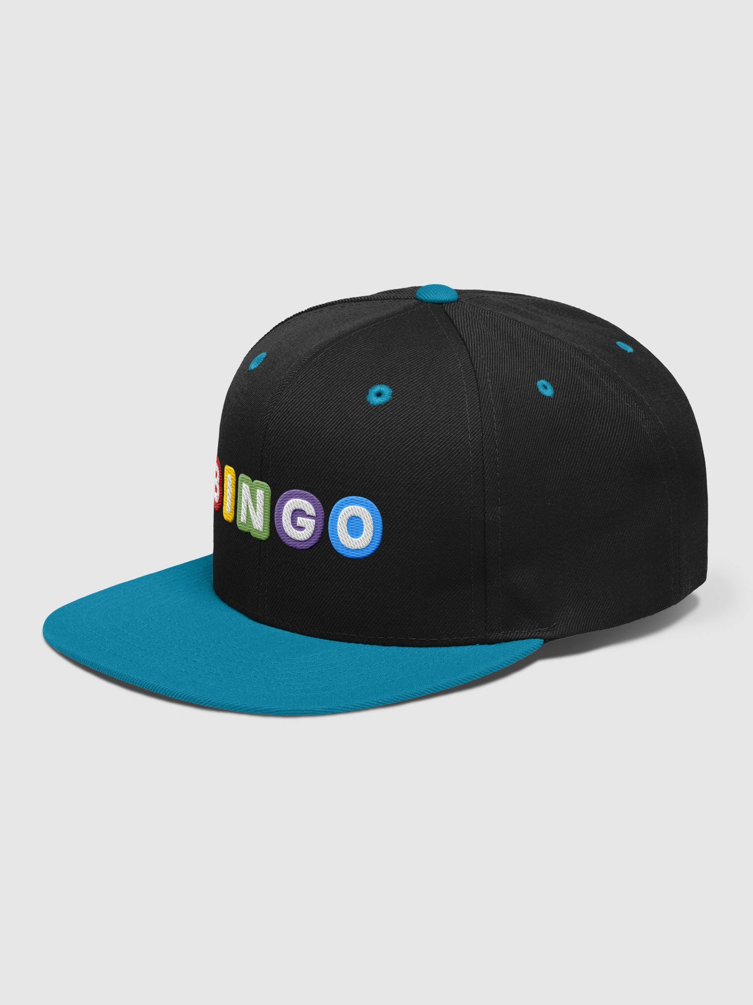 Original Embroidered Bingo Letters Snapback Hat product image (23)