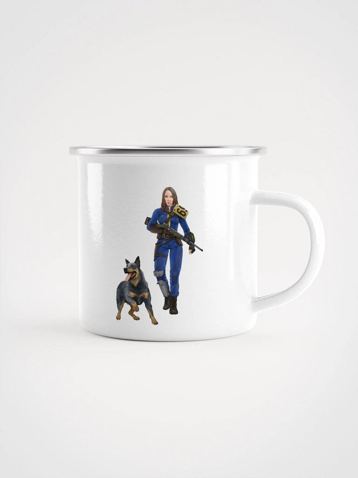 Lone Wanderer Kage Enamel Mug product image (1)
