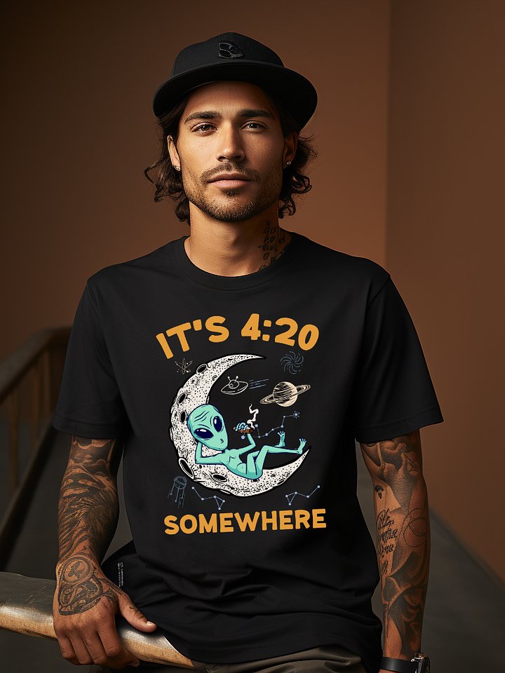 Marijuana It's 4:20 Somewhere Alien product image (1)