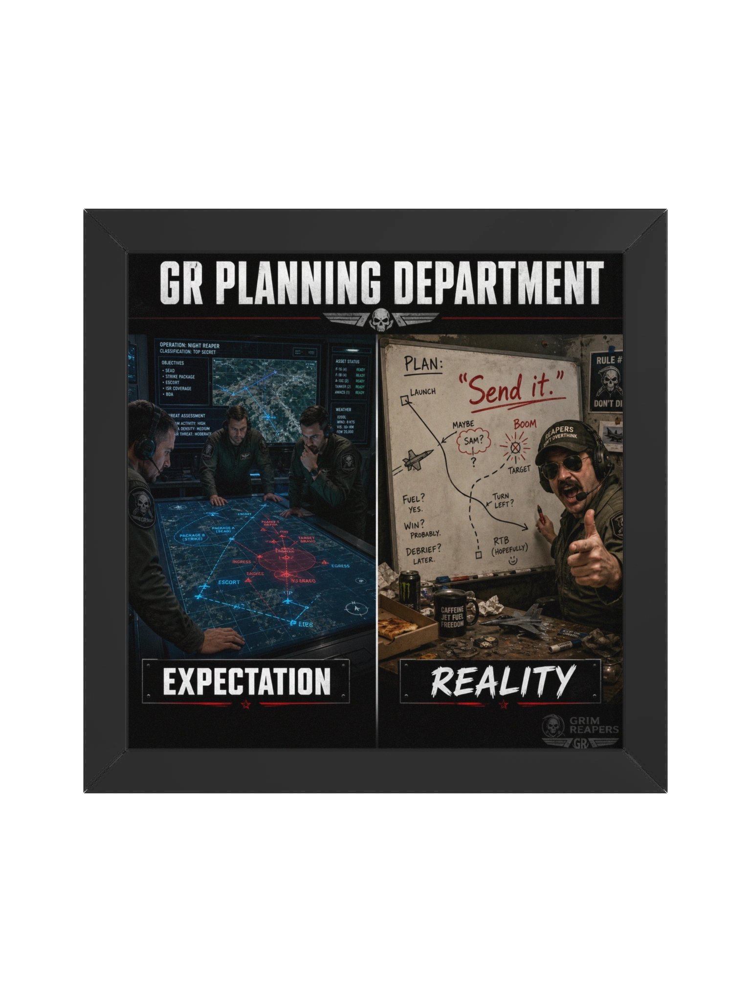 GR Planning Department Framed Poster product image (1)