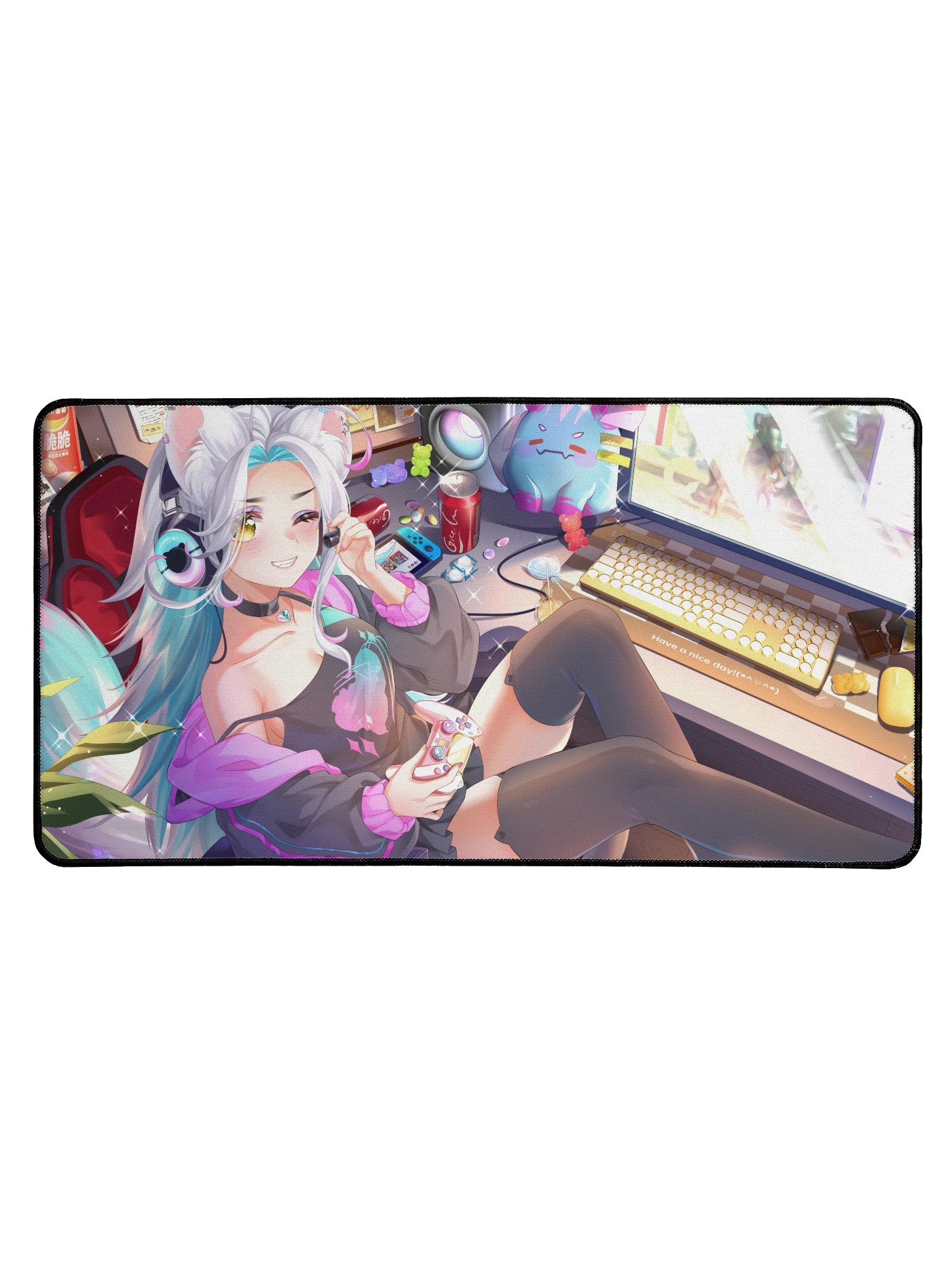 "Lazy Gaming" Playmat product image (1)