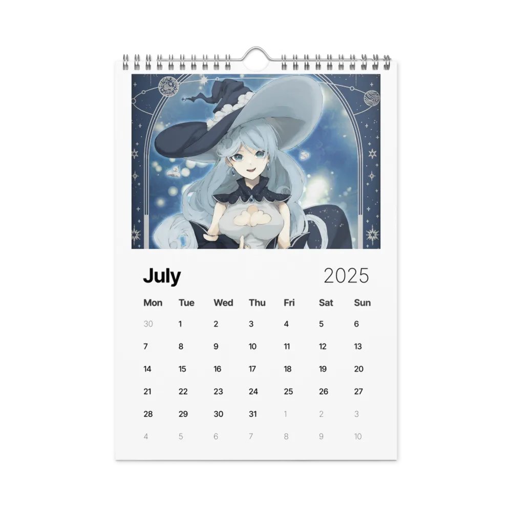 2025 CloudyClairity Calendar product image (7)