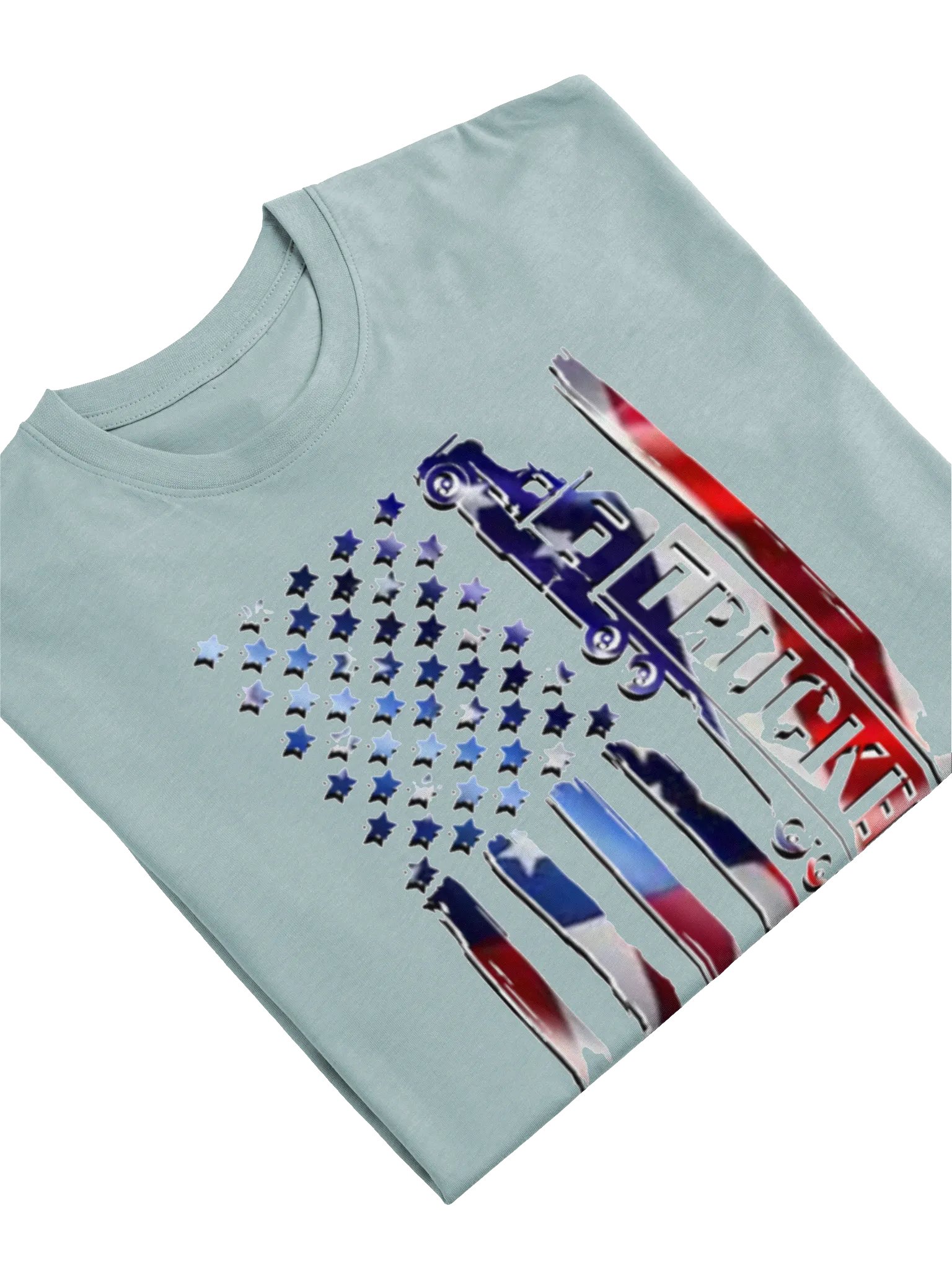 Patriotic Trucker Tee product image (24)