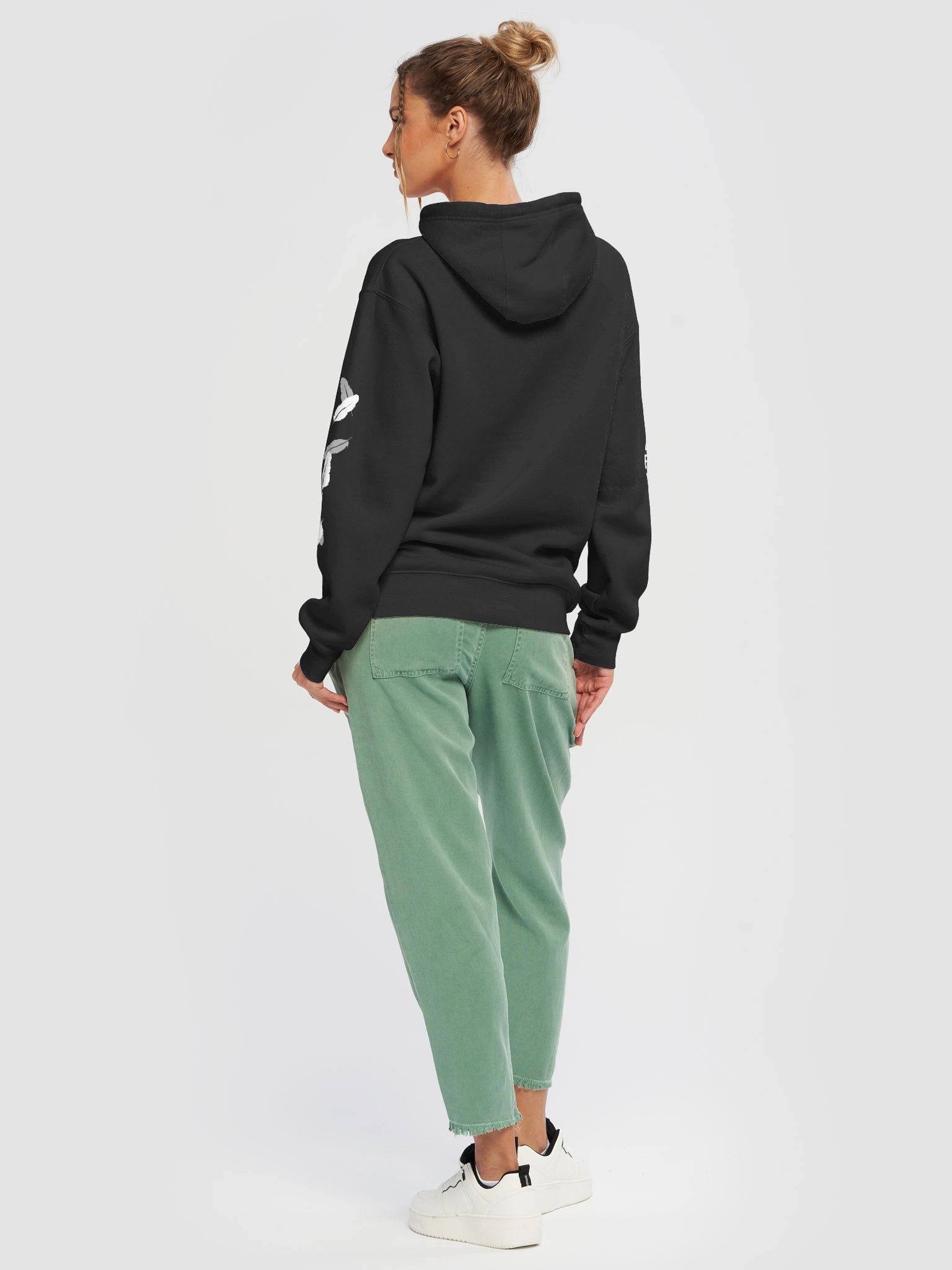 CROWNIES Hoodie (White Font) product image (3)