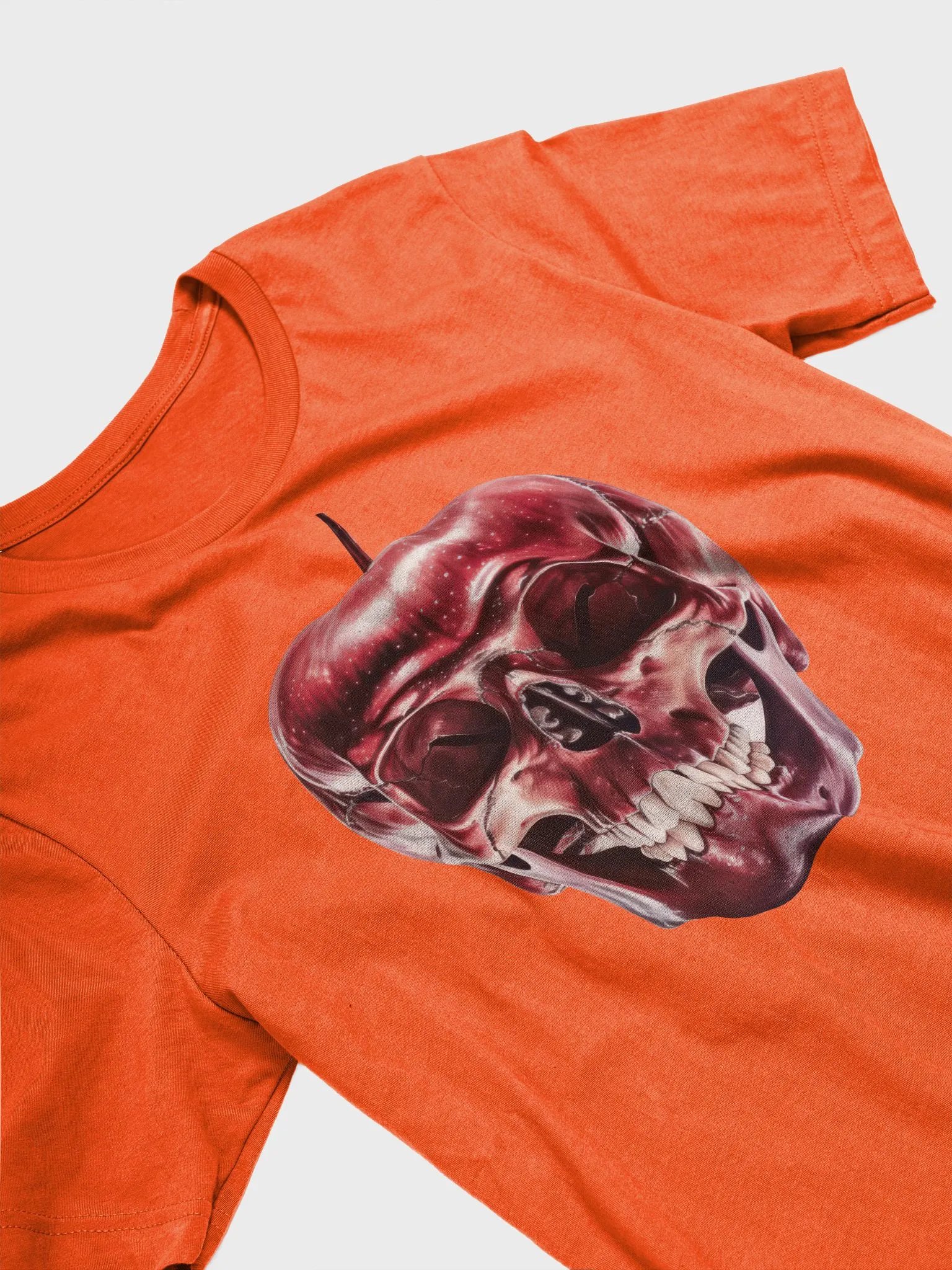 Macabre Apple Skull T-Shirt product image (2)