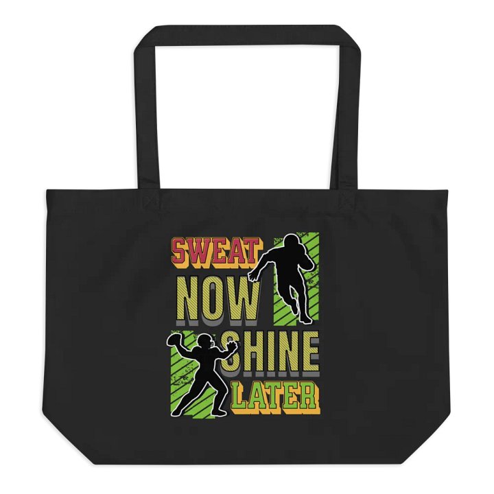Sweat Now Shine Later Football Glory Tote product image (1)
