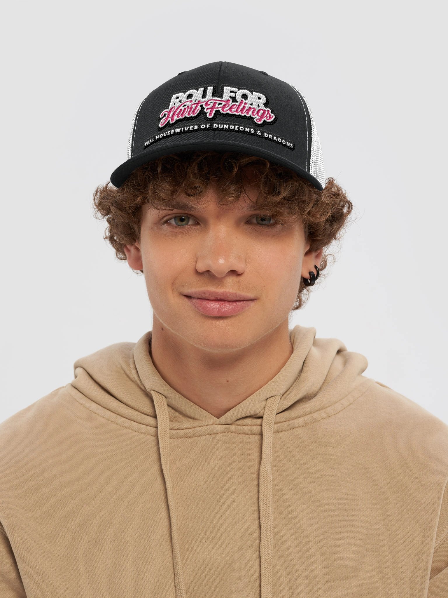 Roll for Hurt Feelings Trucker Hat product image (15)