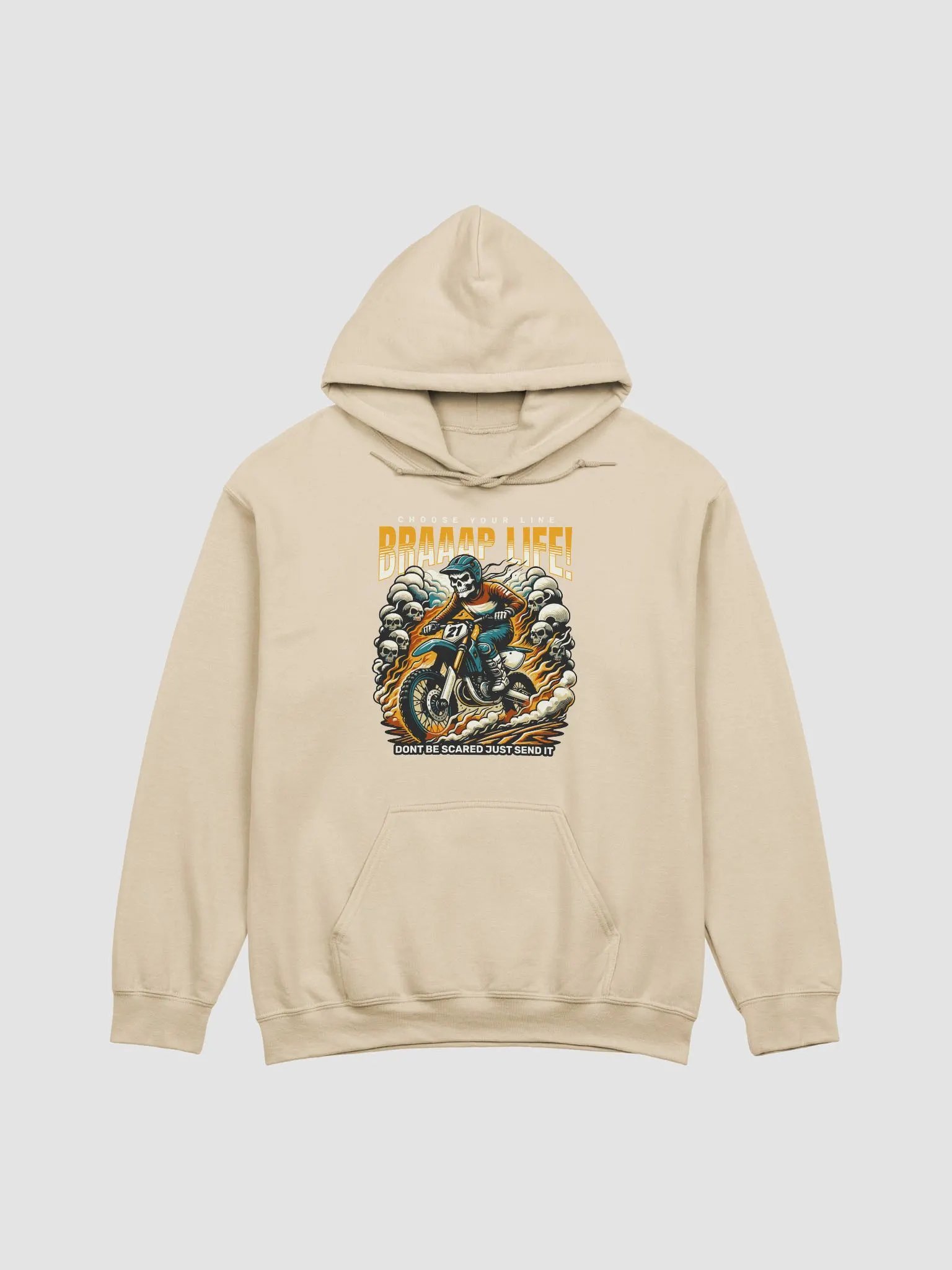 BRAAAP LIFE! Skeleton Hoodie product image (2)