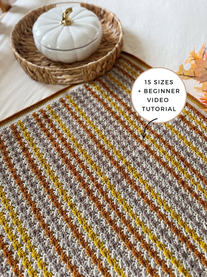 Lapsang Beginner-Friendly Textured Blanket product image (1)