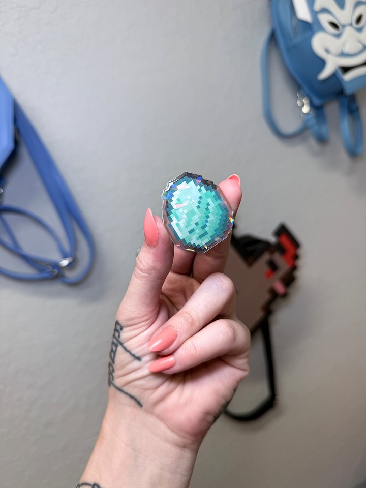 Minecraft Diamond Pin product image (1)