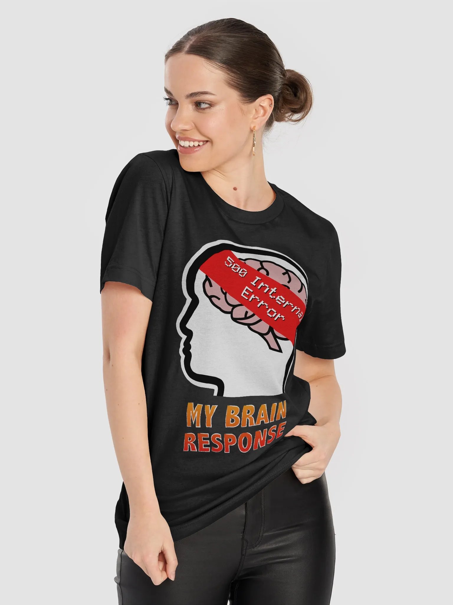 My Brain Response: 500 Internal Error T-Shirt product image (5)
