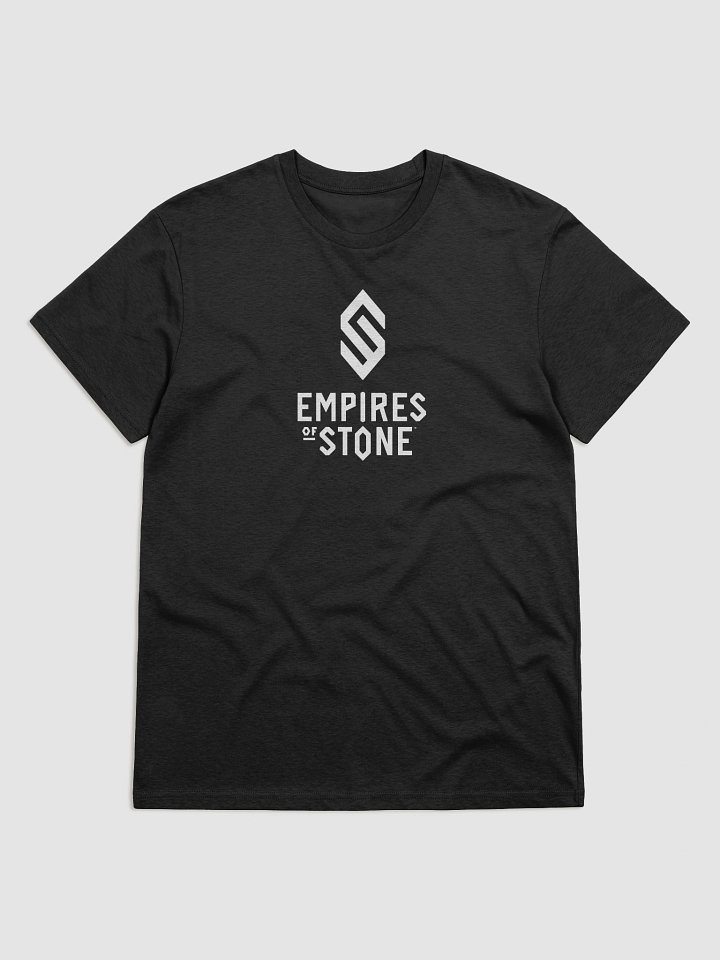 Organic Cotton T-Shirt Unisex Empires of Stone Logo White product image (1)