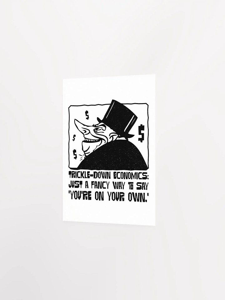 Capitalism is Immoral PosterCapitalism is Immoral Poster product image (25)