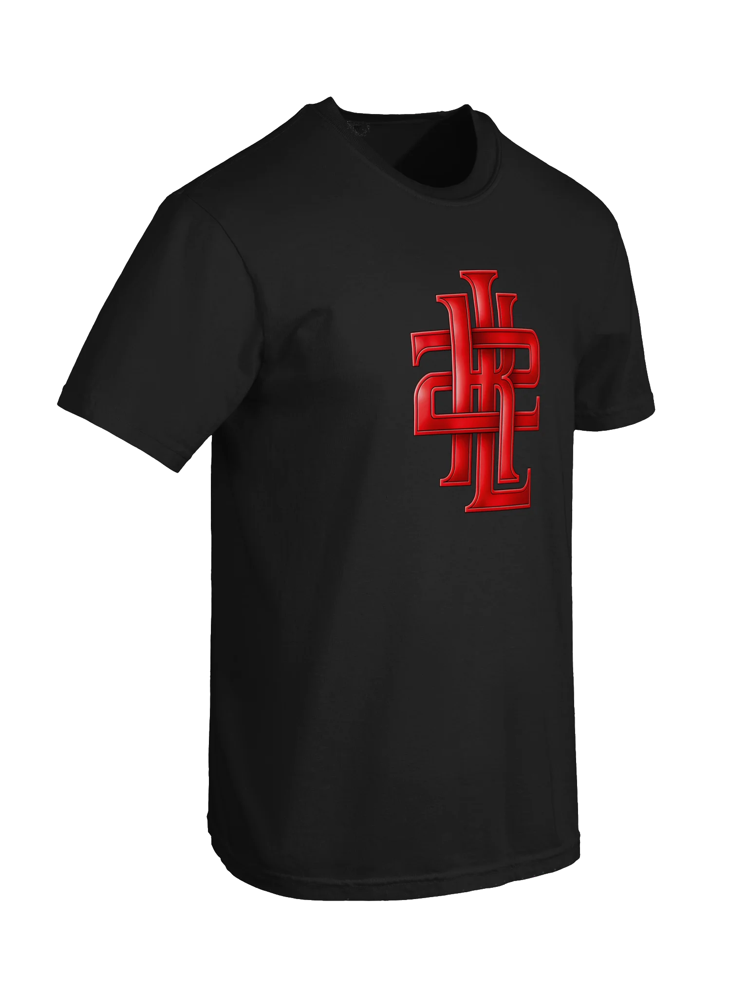 Glossy Red Monogram Emblem Tee product image (43)