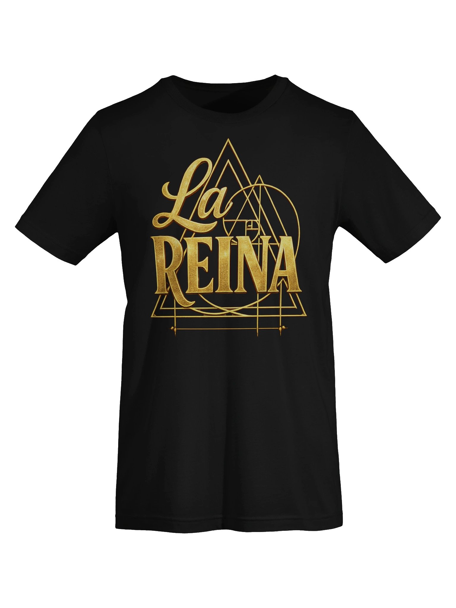 LA REINA Gold Geometric Tee product image (9)