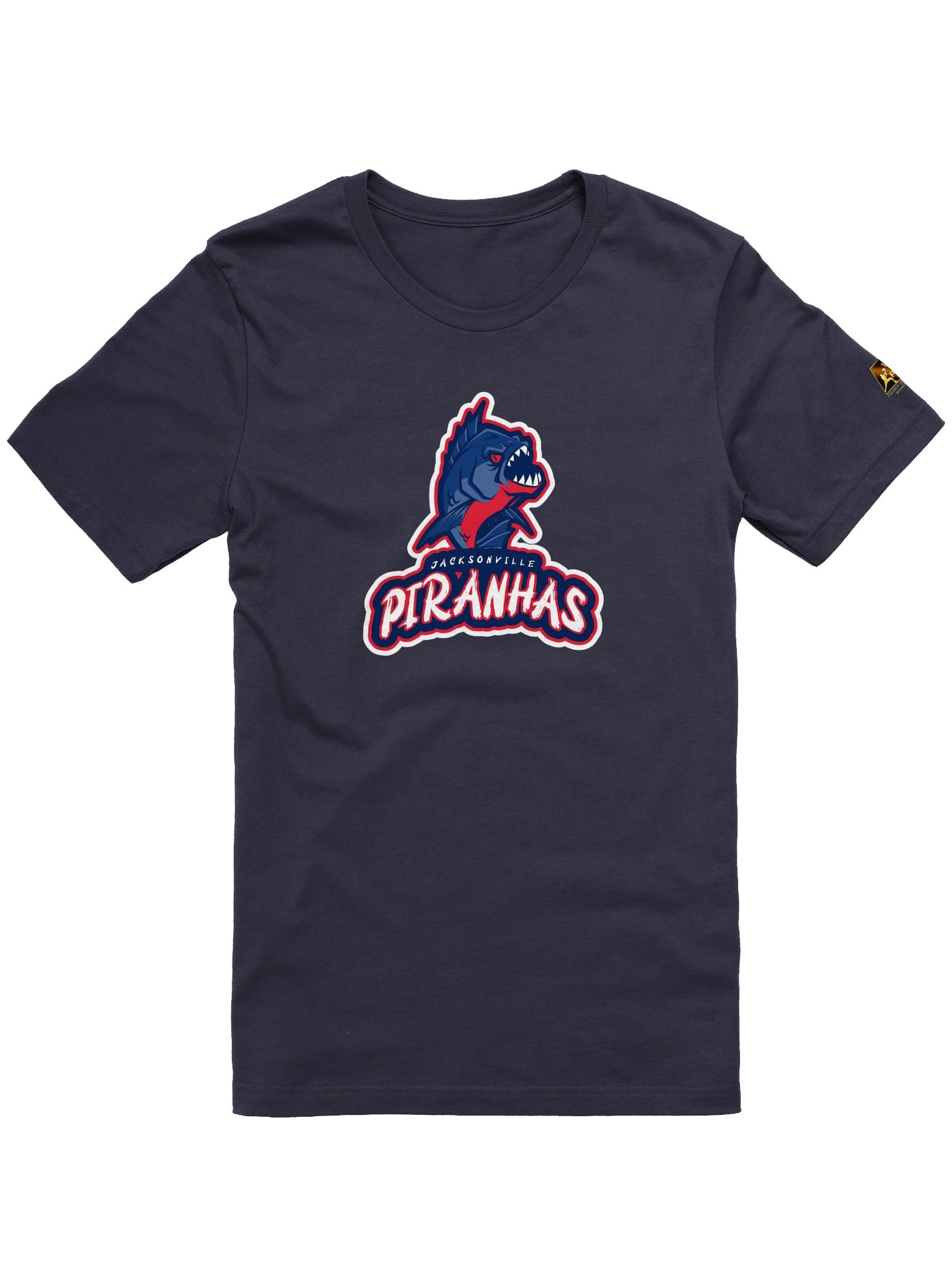 Premier Simulation Basketball - PSB Jacksonville Piranhas Logo T-Shirt product image (3)