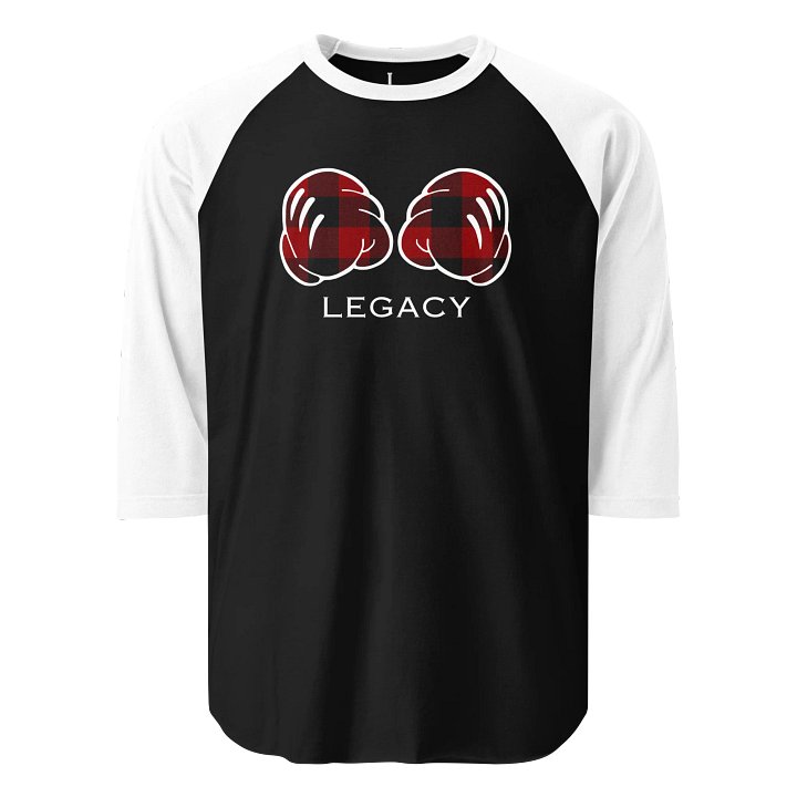 Buffalo Plaid Legacy Fists | Raglan product image (1)