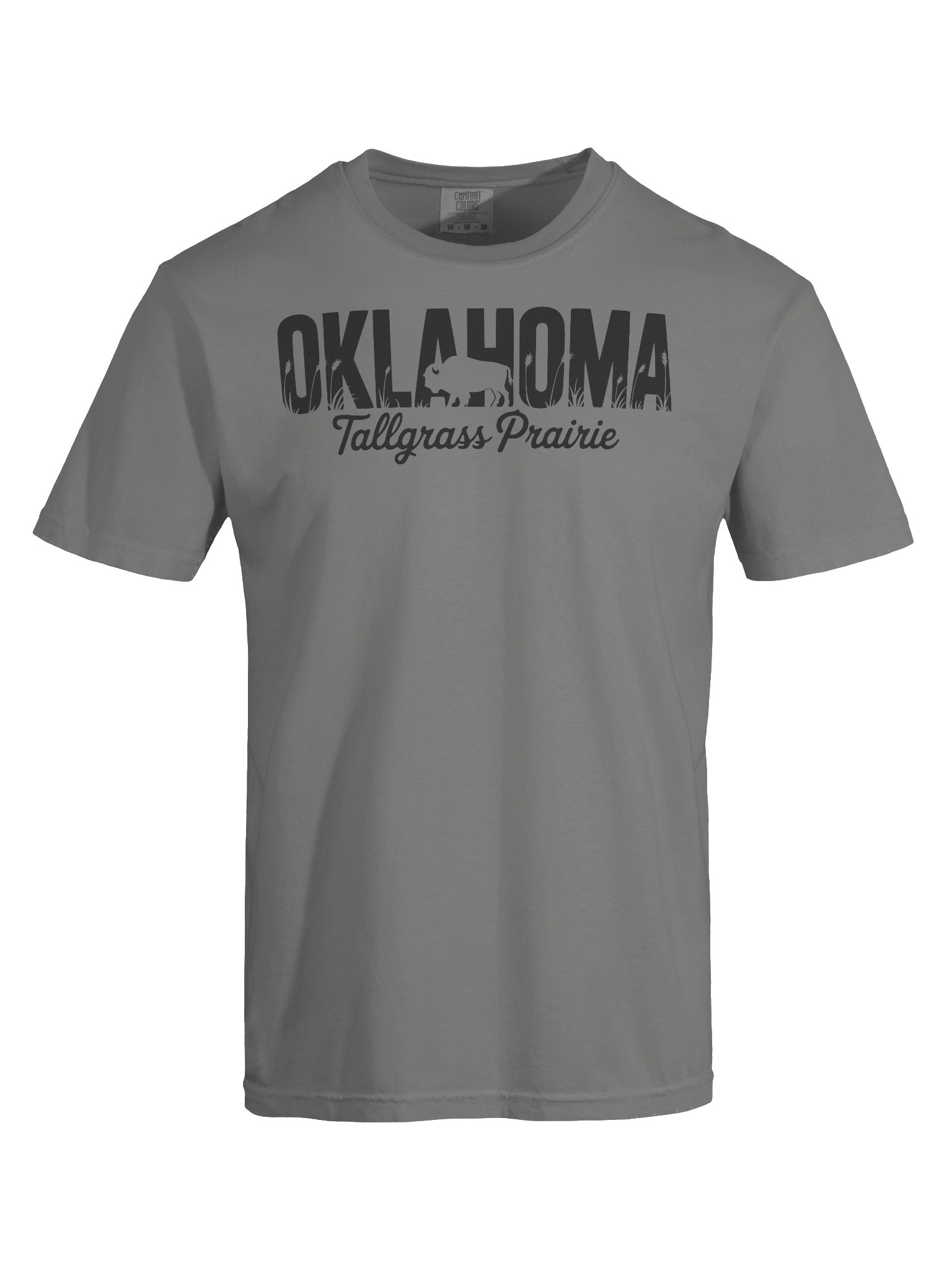 Oklahoma Tallgrass Prairie T-Shirt | Vintage Western State Pride Tee product image (10)