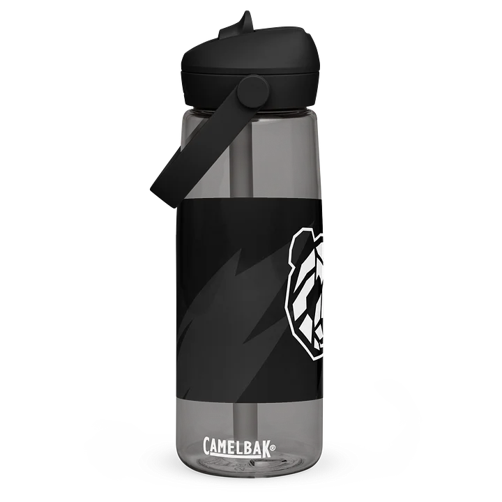 Flip Straw Water Bottle Black product image (2)