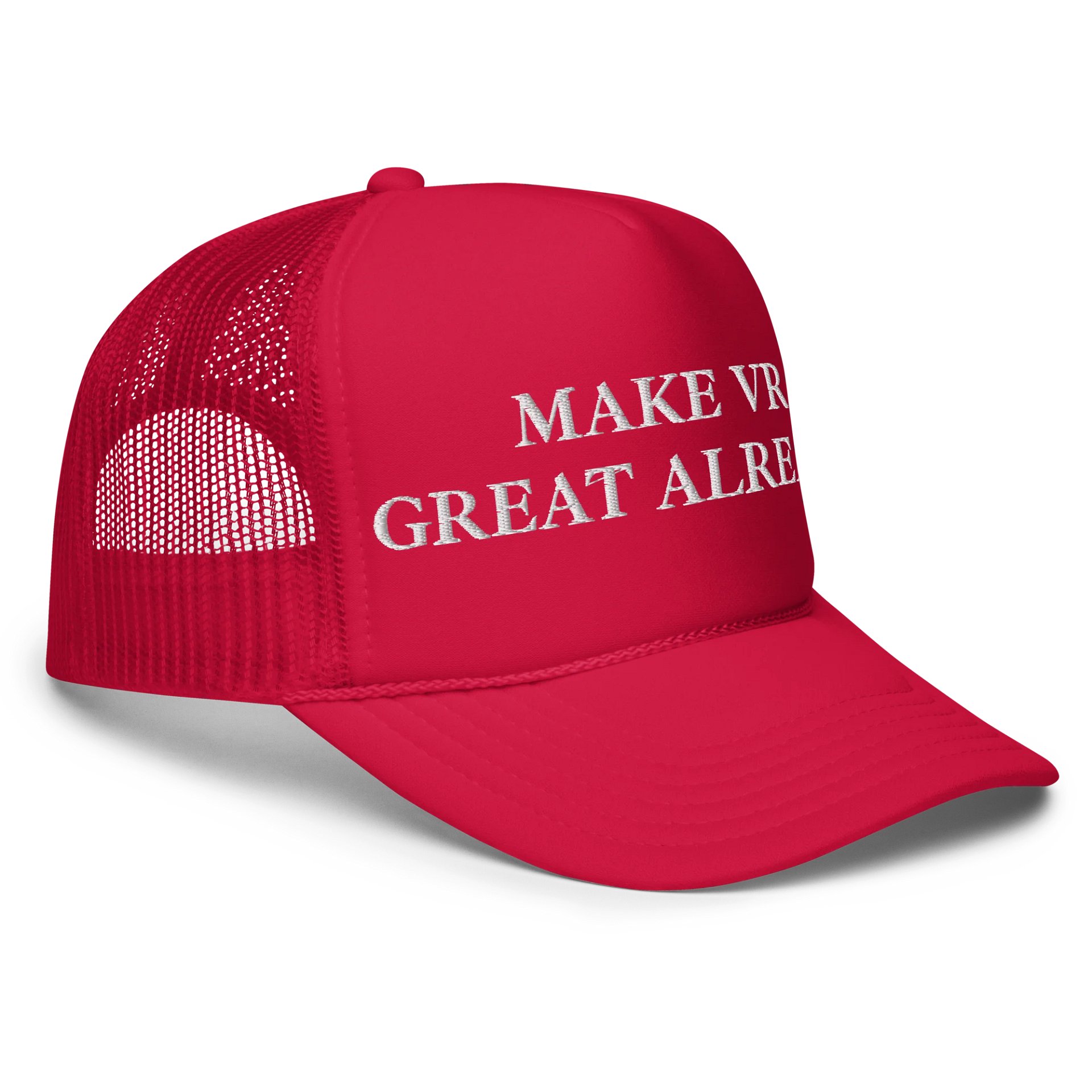 MAKE VR GREAT ALREADY Trucker Hat product image (8)