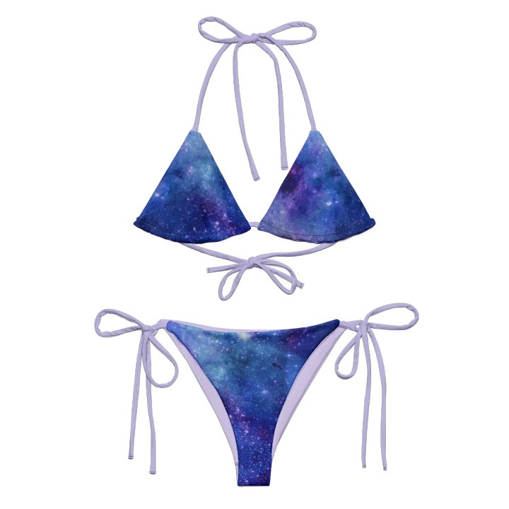 Galaxy string bikini {wisteria} product image (2)