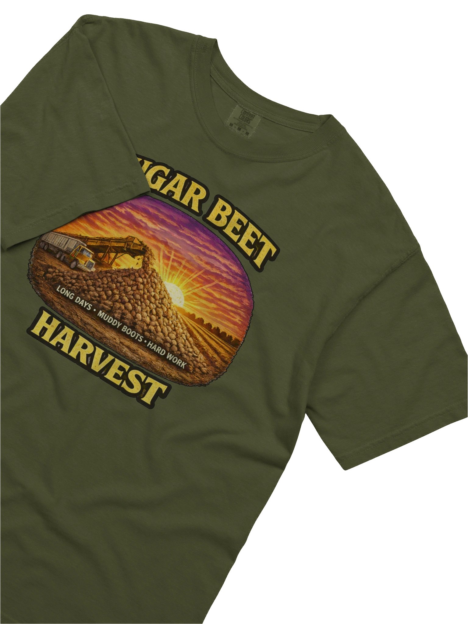 Sunset Pile Site Harvest T-Shirt product image (8)