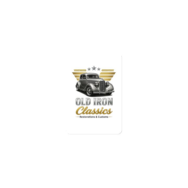 Old Iron Classics Magnet product image (1)