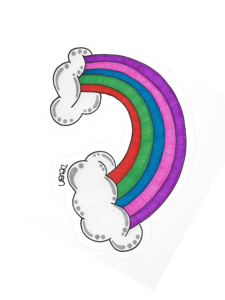 Bold Rainbow Sticker product image (2)