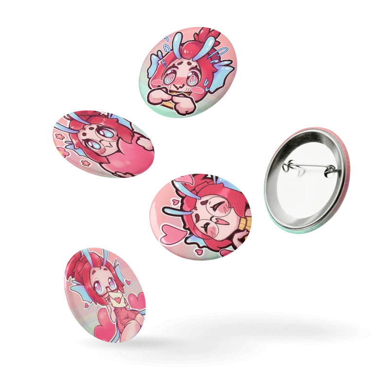 Valentine's Day Button Pin Bundle (2026) product image (1)