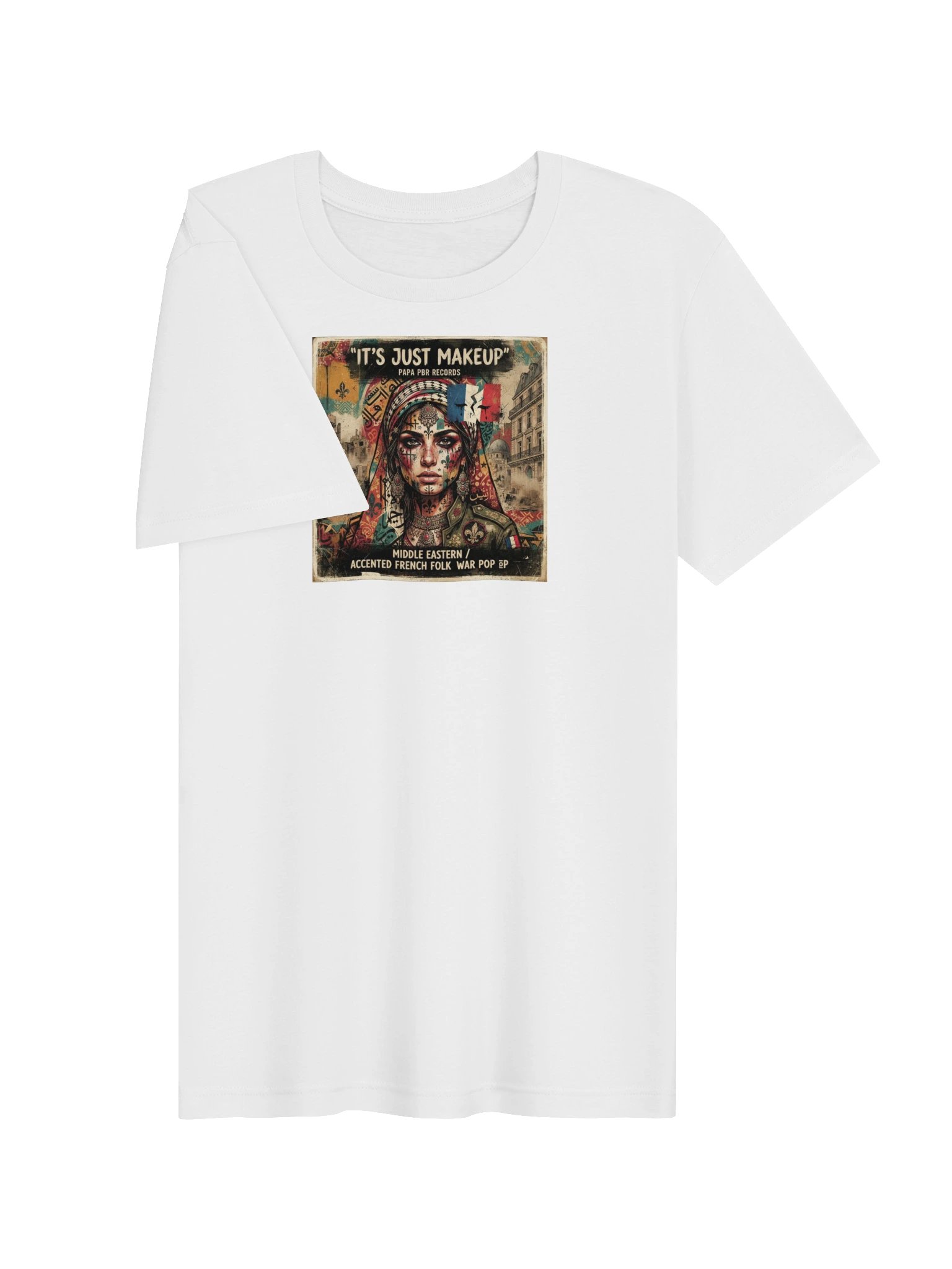 PaPa PBR It's Just Makeup T-Shirt product image (7)