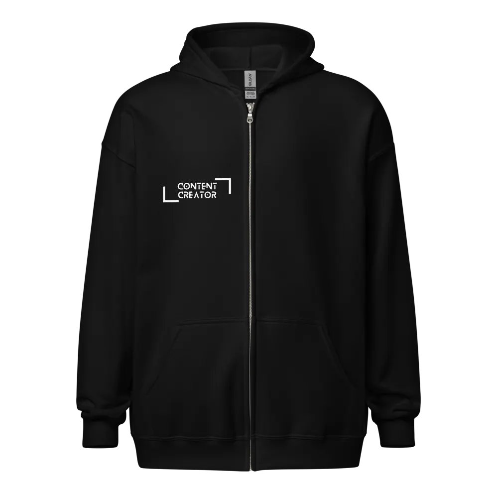 Content Creator Zipper Hoodie product image (1)