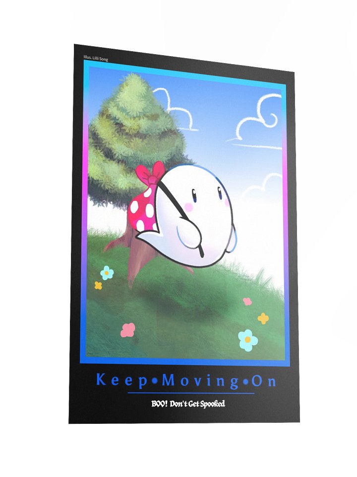 Keep Moving On (Motivational Matte Poster) product image (2)