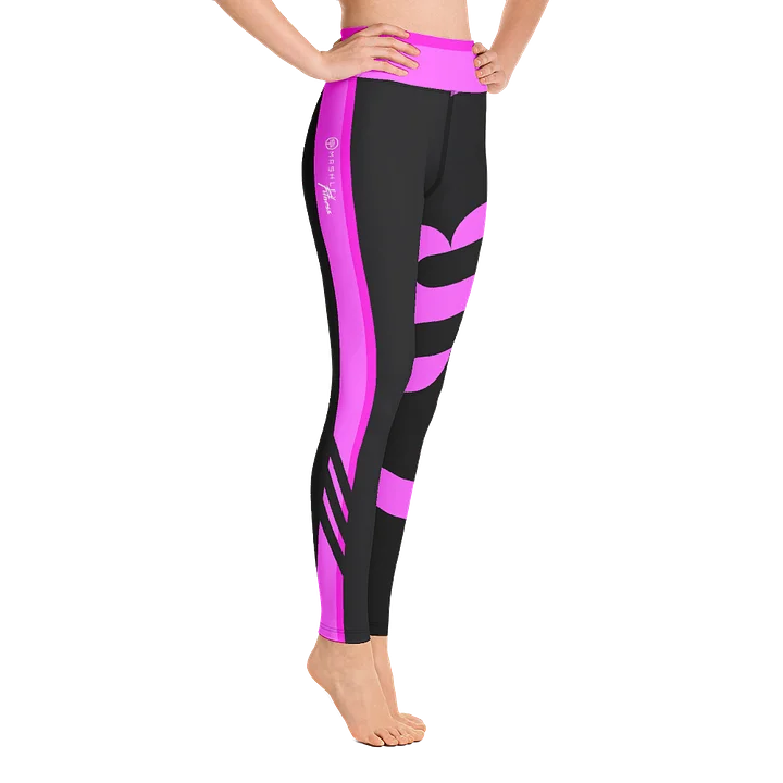 Smashley Fitness - Fitness Pink Yoga Leggings product image (2)