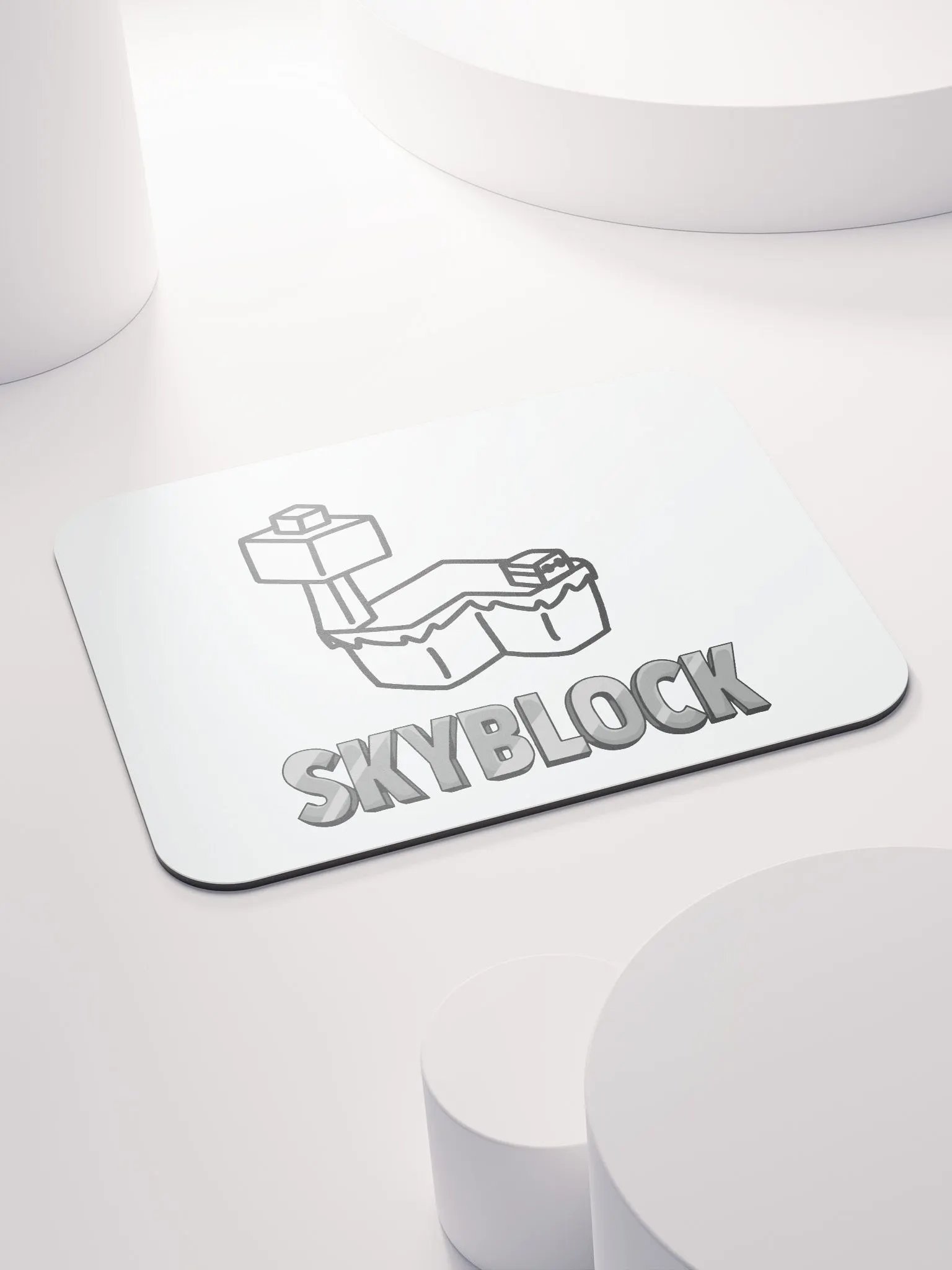Skyblock Doodle Mouse Pad product image (4)