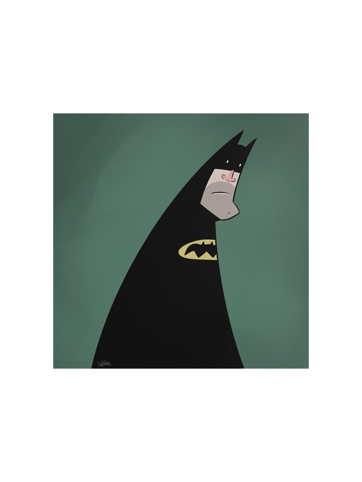 "Sad Knight" high quality print product image (1)