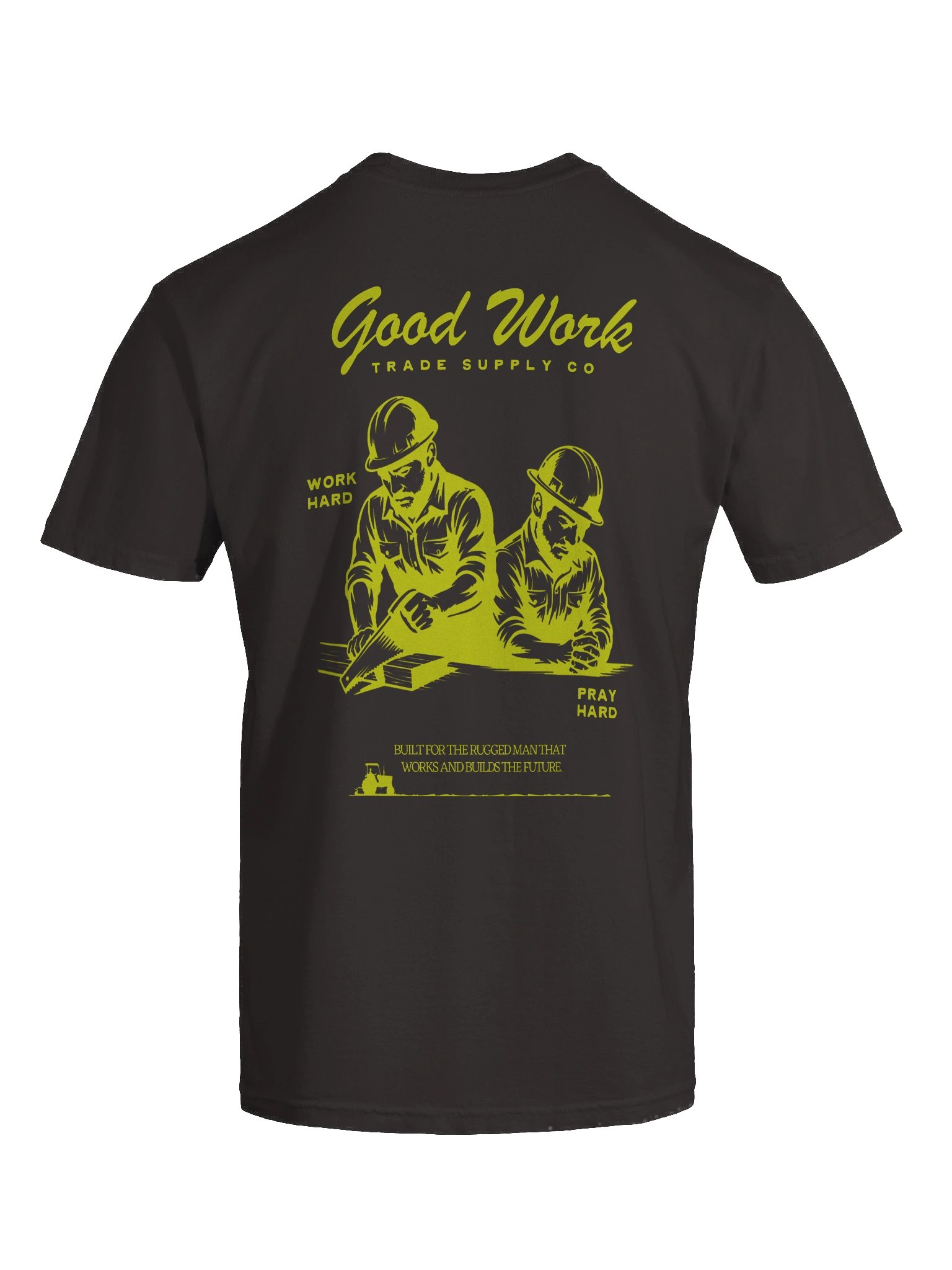 Work Hard Pray Hard (Yellow Text) product image (9)