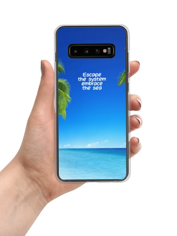 Embrace the Sea Samsung® Clear Case product image (7)