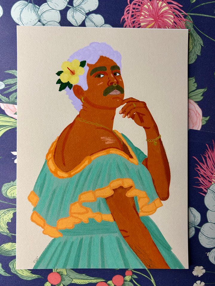“La Gracia” 5x7 Art Print product image (1)