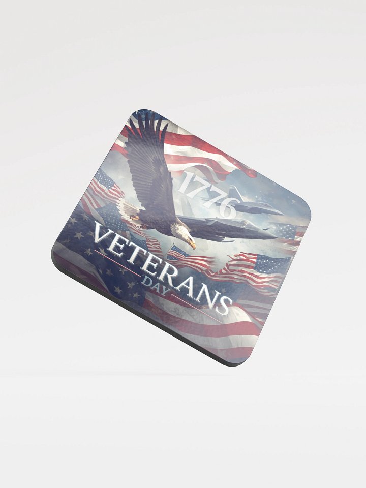 Patriotic Tribute Glossed Coaster product image (1)