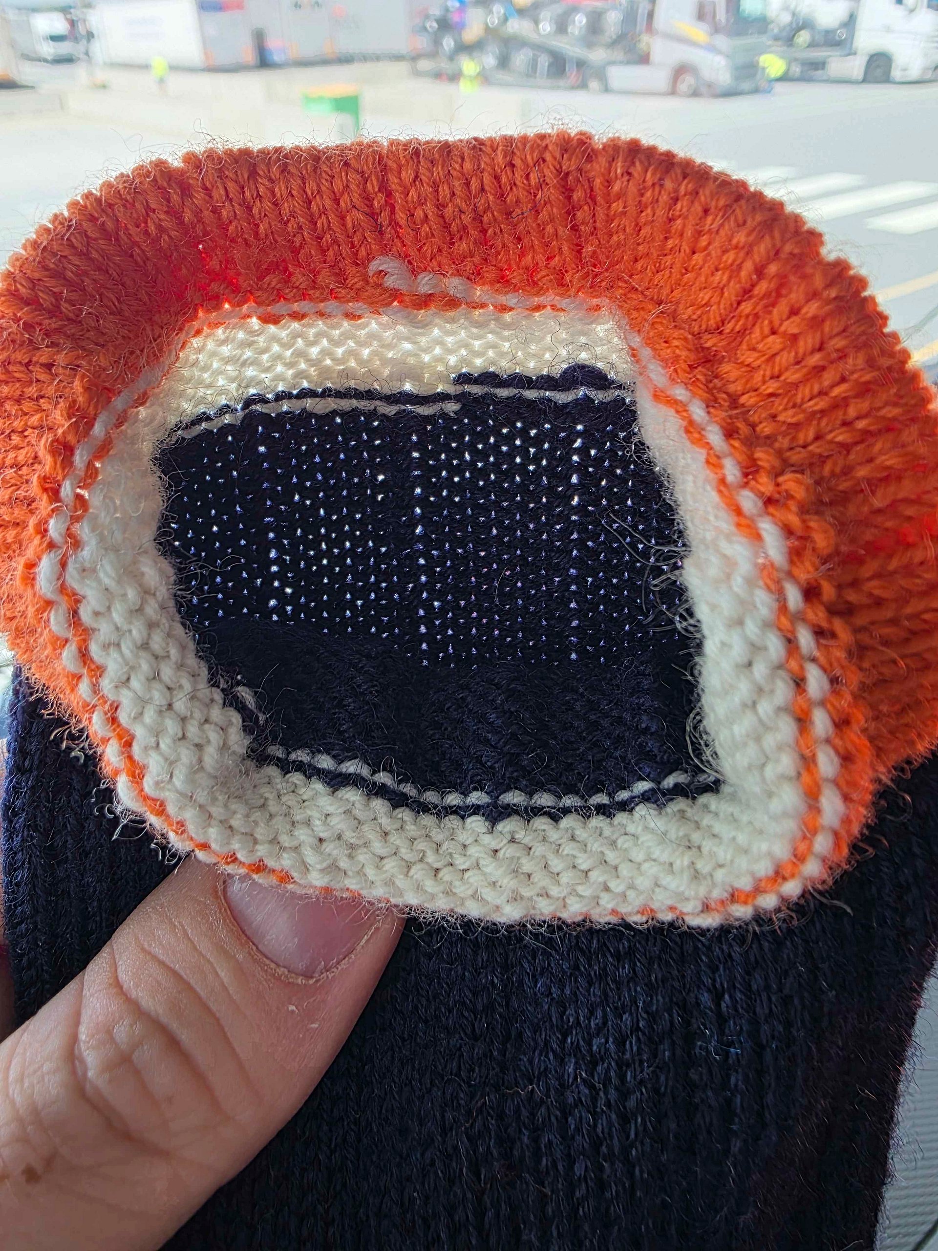 Trucker Dylan Socks by MazKnits product image (3)