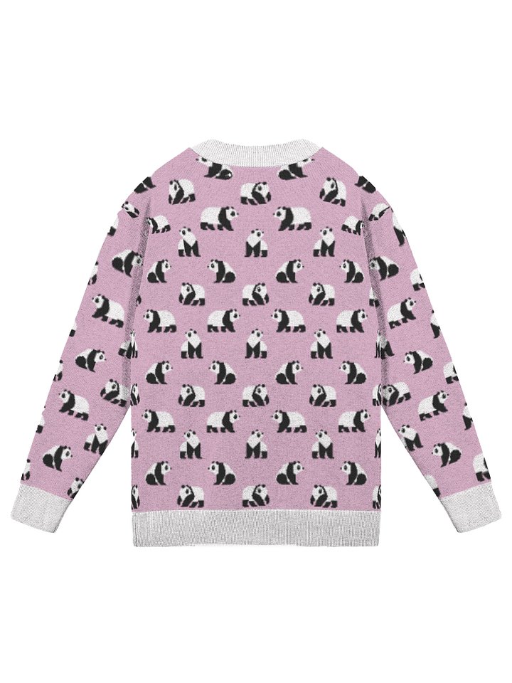 Pink Panda Cardigan (Unisex) product image (2)