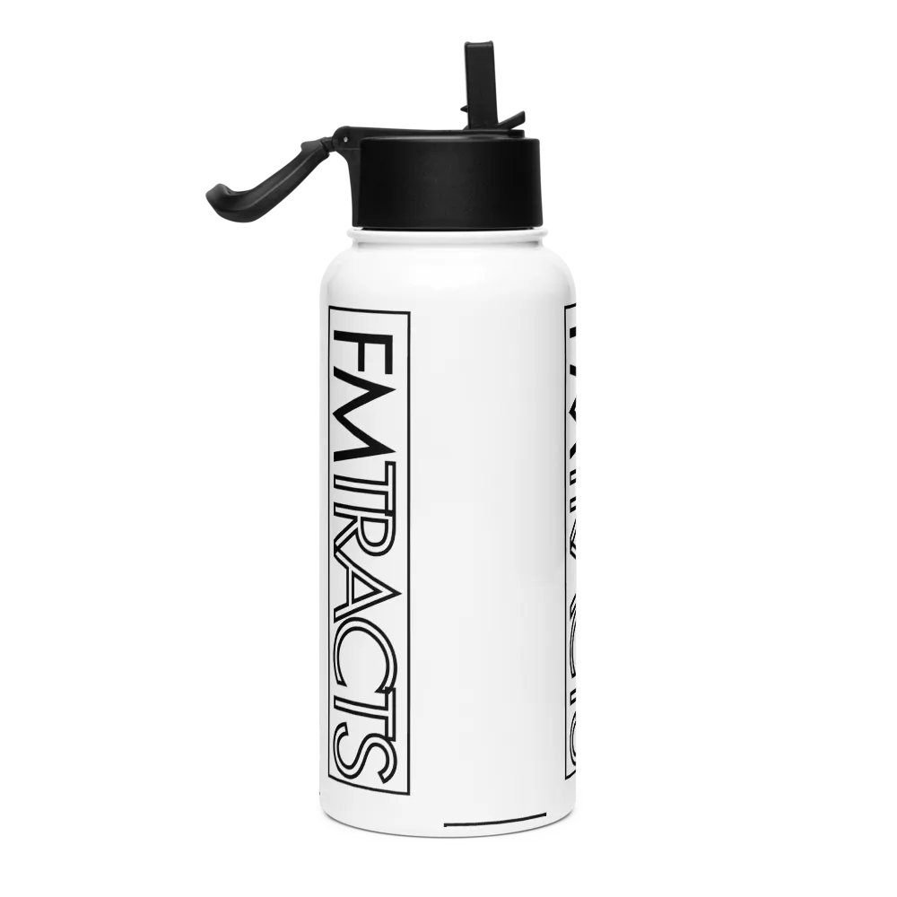 Obsidian Elegance: Stainless Steel Water Bottle product image (4)