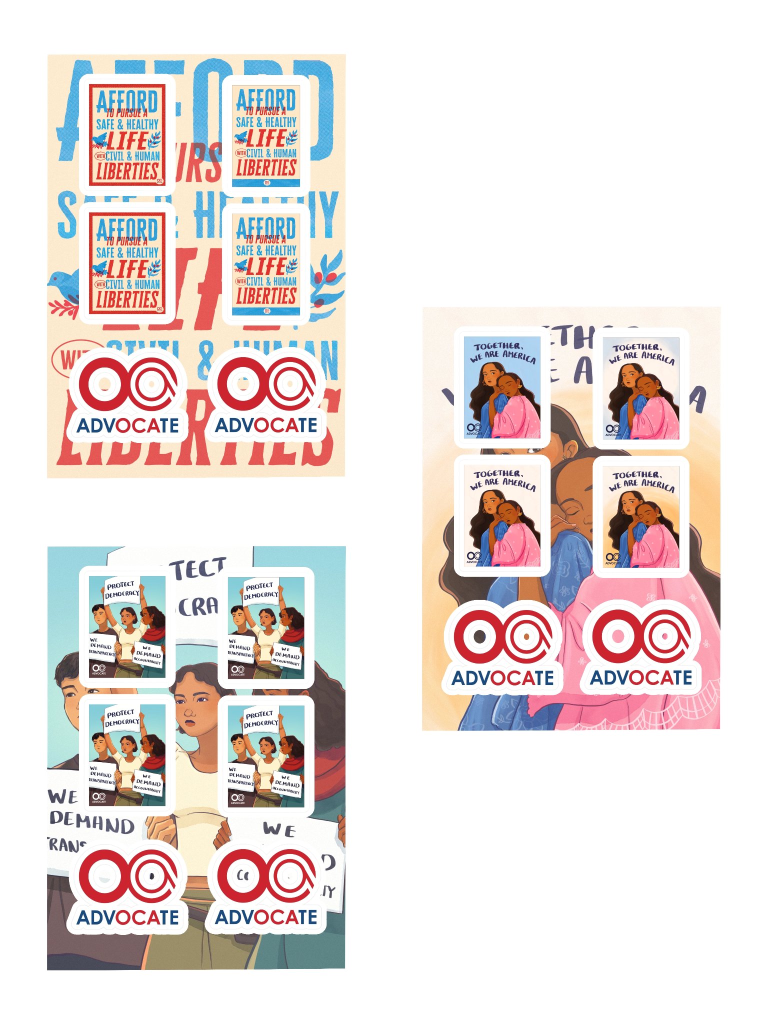 Advocacy Stickers Bundle product image (1)