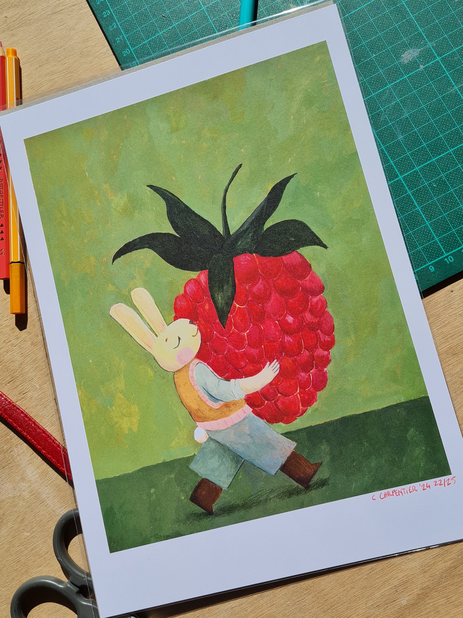 Summer Fruit Print A4 product image (1)
