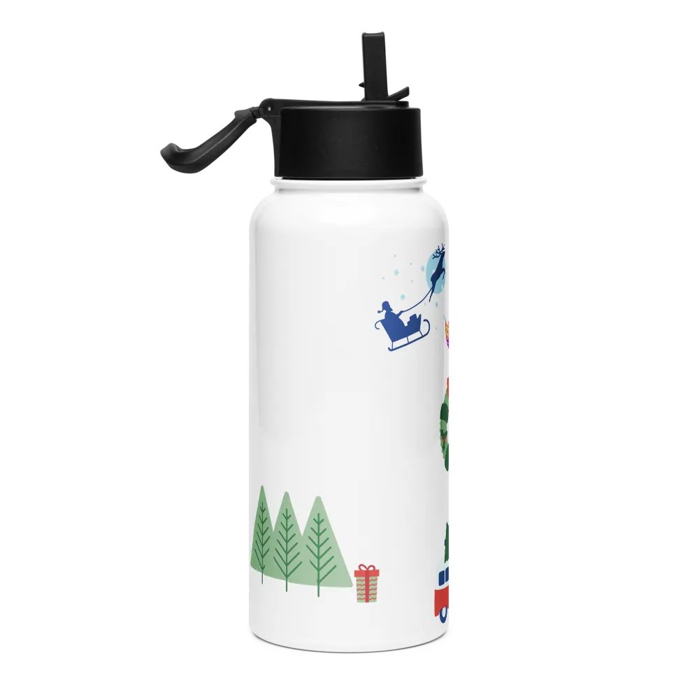 Winter Wonderland: Stainless Steel Water Bottle product image (4)