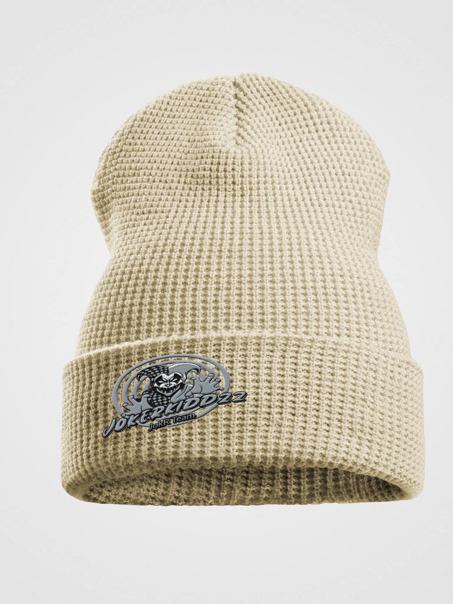 Sinister Jester Waffle Beanie product image (1)