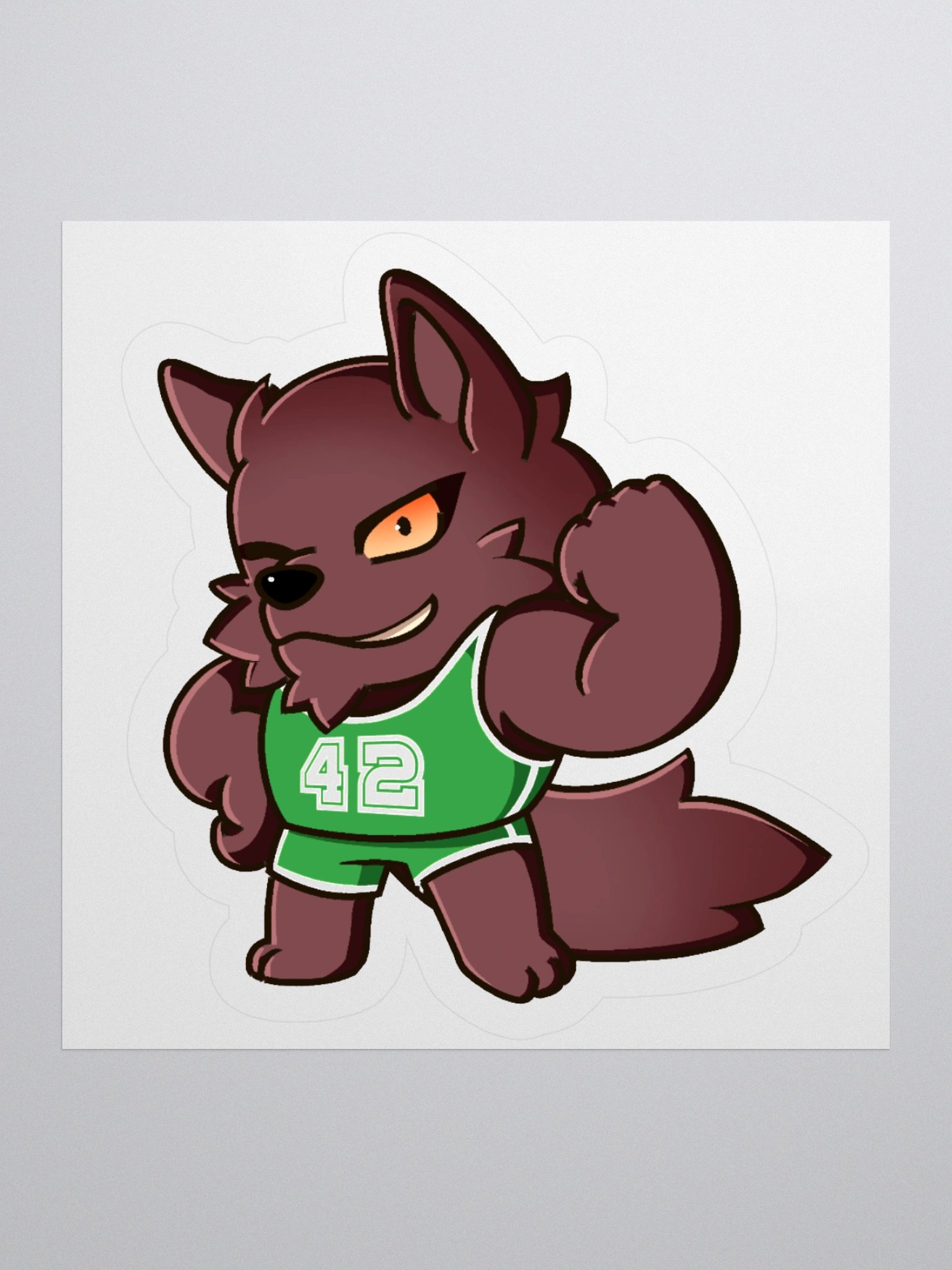 Doc Wolf Sticker product image (2)