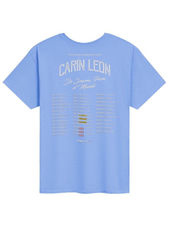 Carín León Tour 2026 Merch Tshirt product image (2)