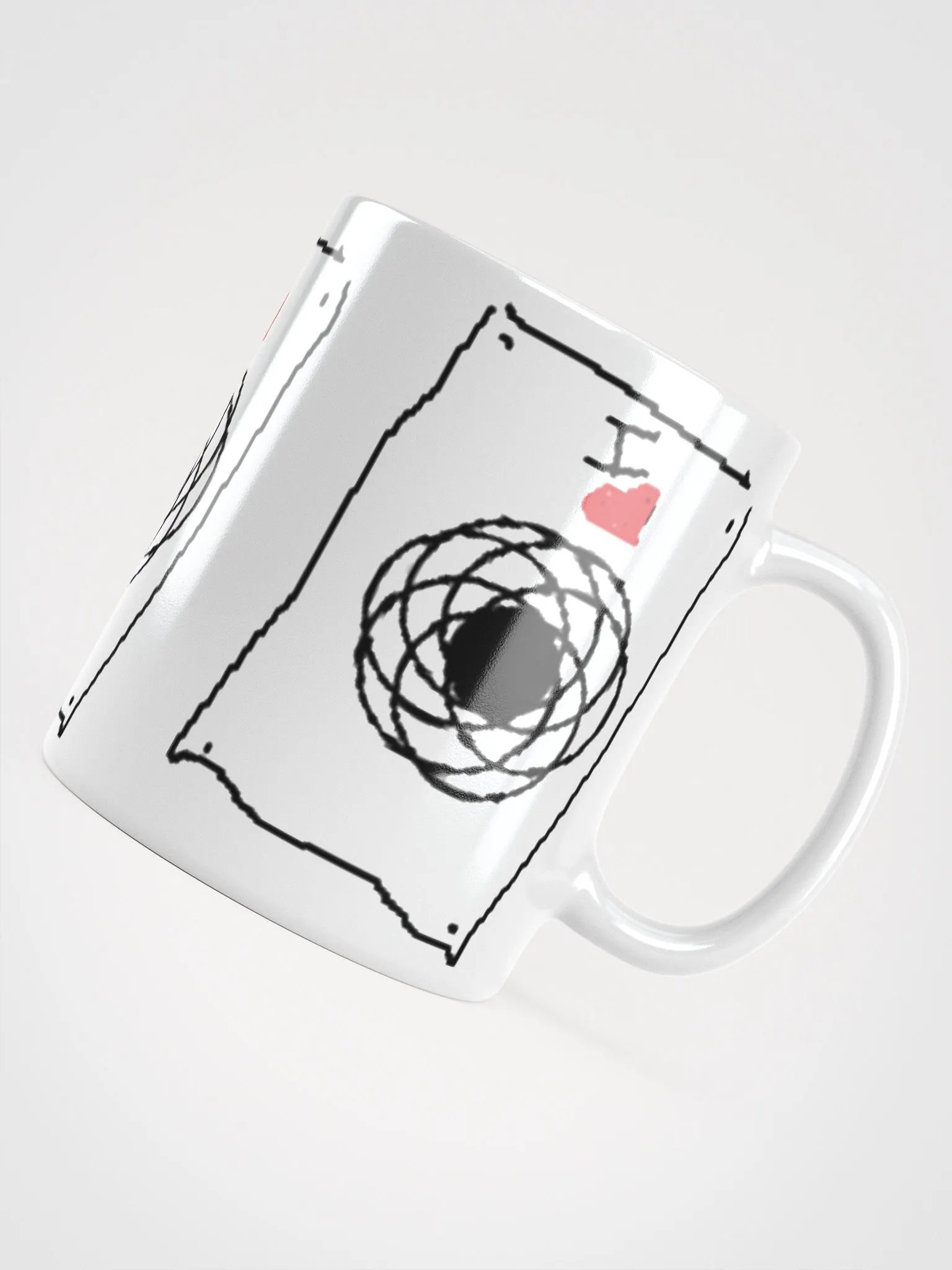 Heartfelt Geometric Elegance Mug product image (4)