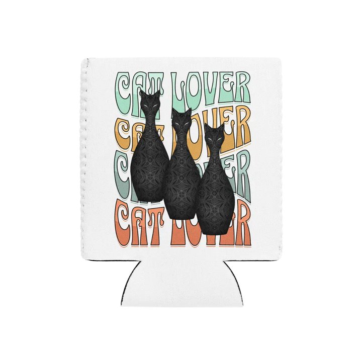 Cat Lover Feline Frenzy Can Cooler product image (1)